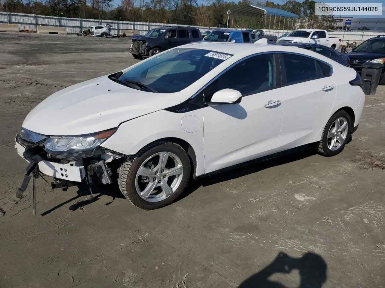 2018 Chevrolet Volt Lt VIN: 1G1RC6S59JU144028 Lot: 79391024