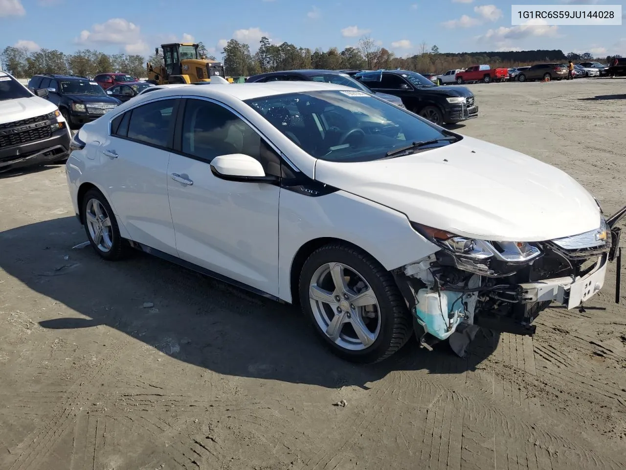 2018 Chevrolet Volt Lt VIN: 1G1RC6S59JU144028 Lot: 79391024