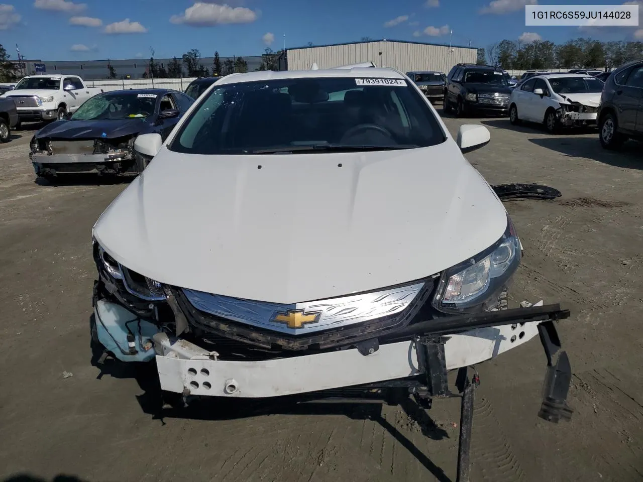 2018 Chevrolet Volt Lt VIN: 1G1RC6S59JU144028 Lot: 79391024