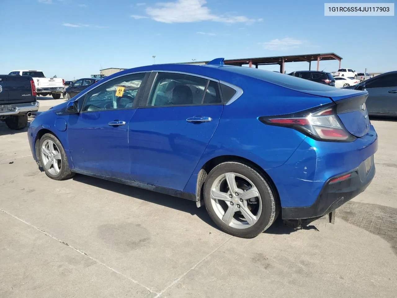 2018 Chevrolet Volt Lt VIN: 1G1RC6S54JU117903 Lot: 79432424