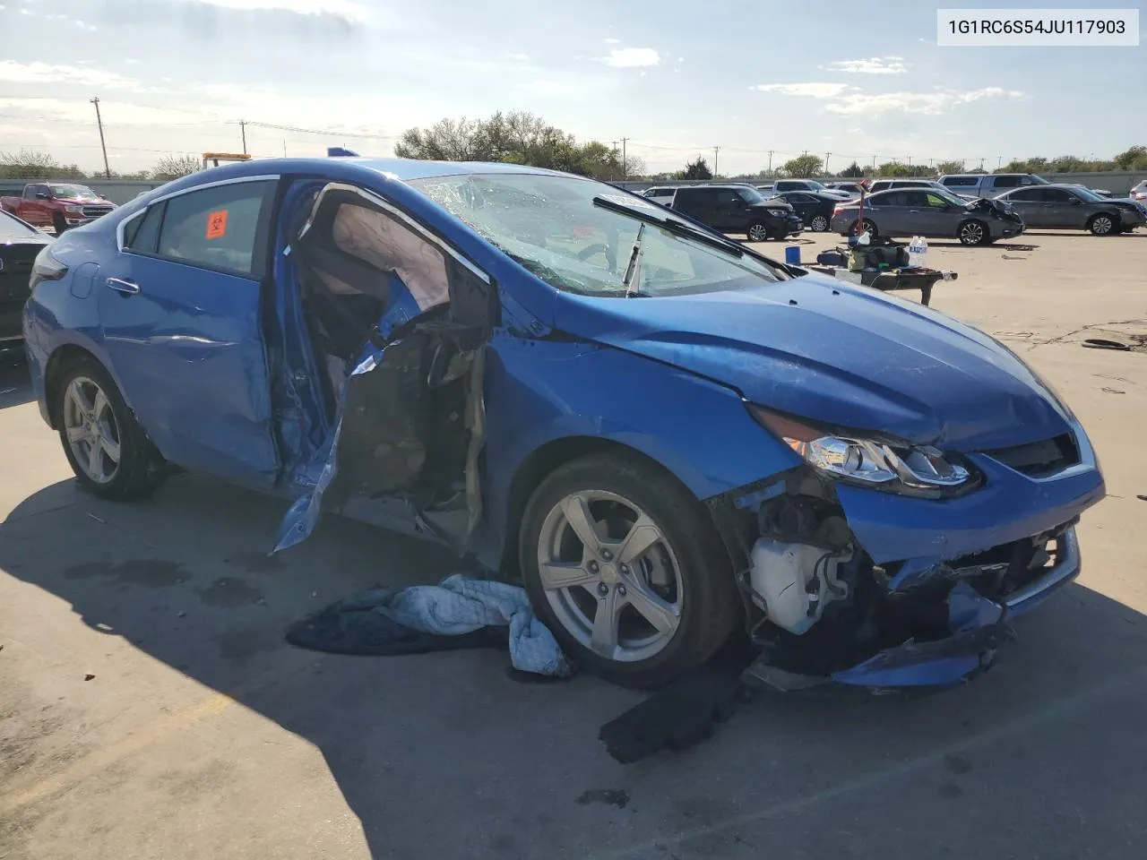 2018 Chevrolet Volt Lt VIN: 1G1RC6S54JU117903 Lot: 79432424