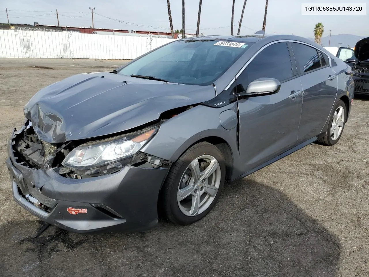 2018 Chevrolet Volt Lt VIN: 1G1RC6S55JU143720 Lot: 79473044