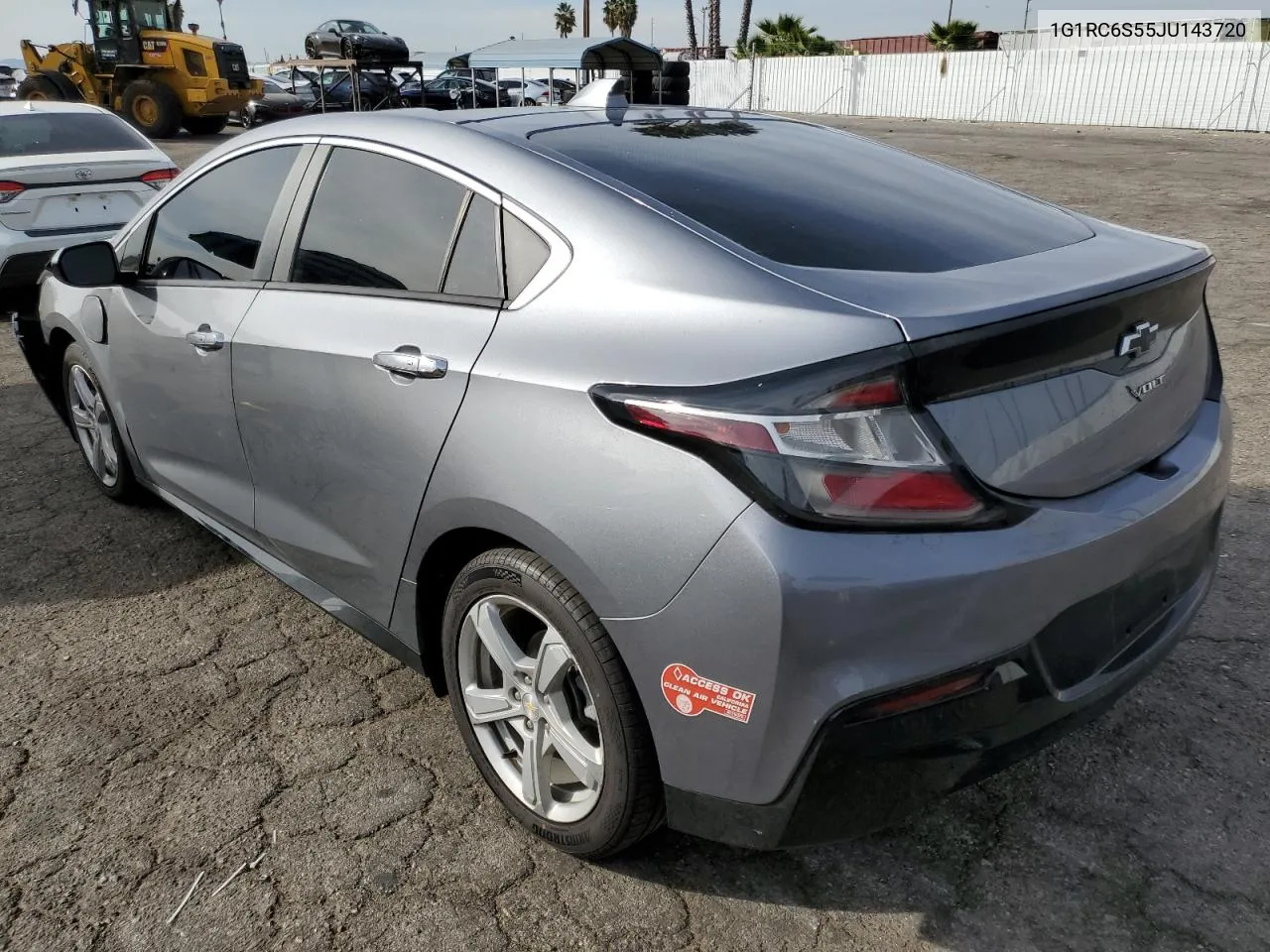 2018 Chevrolet Volt Lt VIN: 1G1RC6S55JU143720 Lot: 79473044