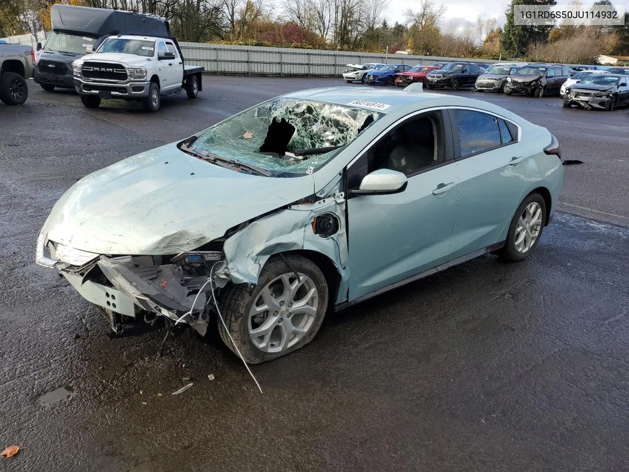 2018 Chevrolet Volt Premier VIN: 1G1RD6S50JU114932 Lot: 80316914