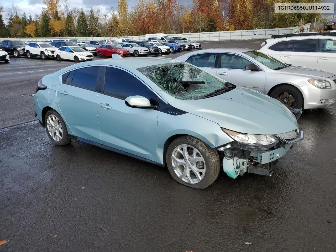 2018 Chevrolet Volt Premier VIN: 1G1RD6S50JU114932 Lot: 80316914