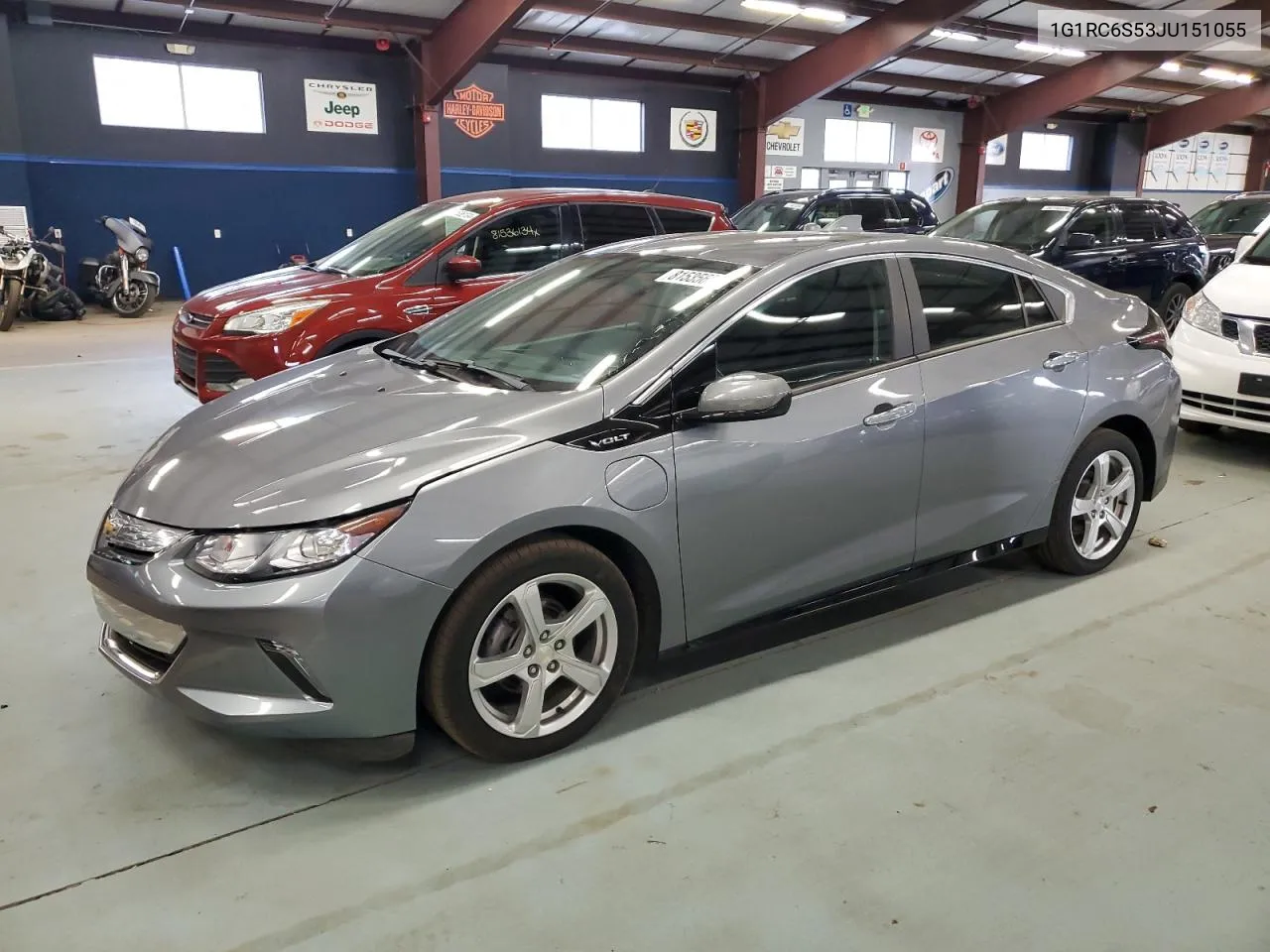 2018 Chevrolet Volt Lt VIN: 1G1RC6S53JU151055 Lot: 81535694