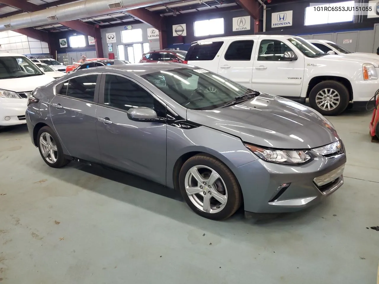 2018 Chevrolet Volt Lt VIN: 1G1RC6S53JU151055 Lot: 81535694