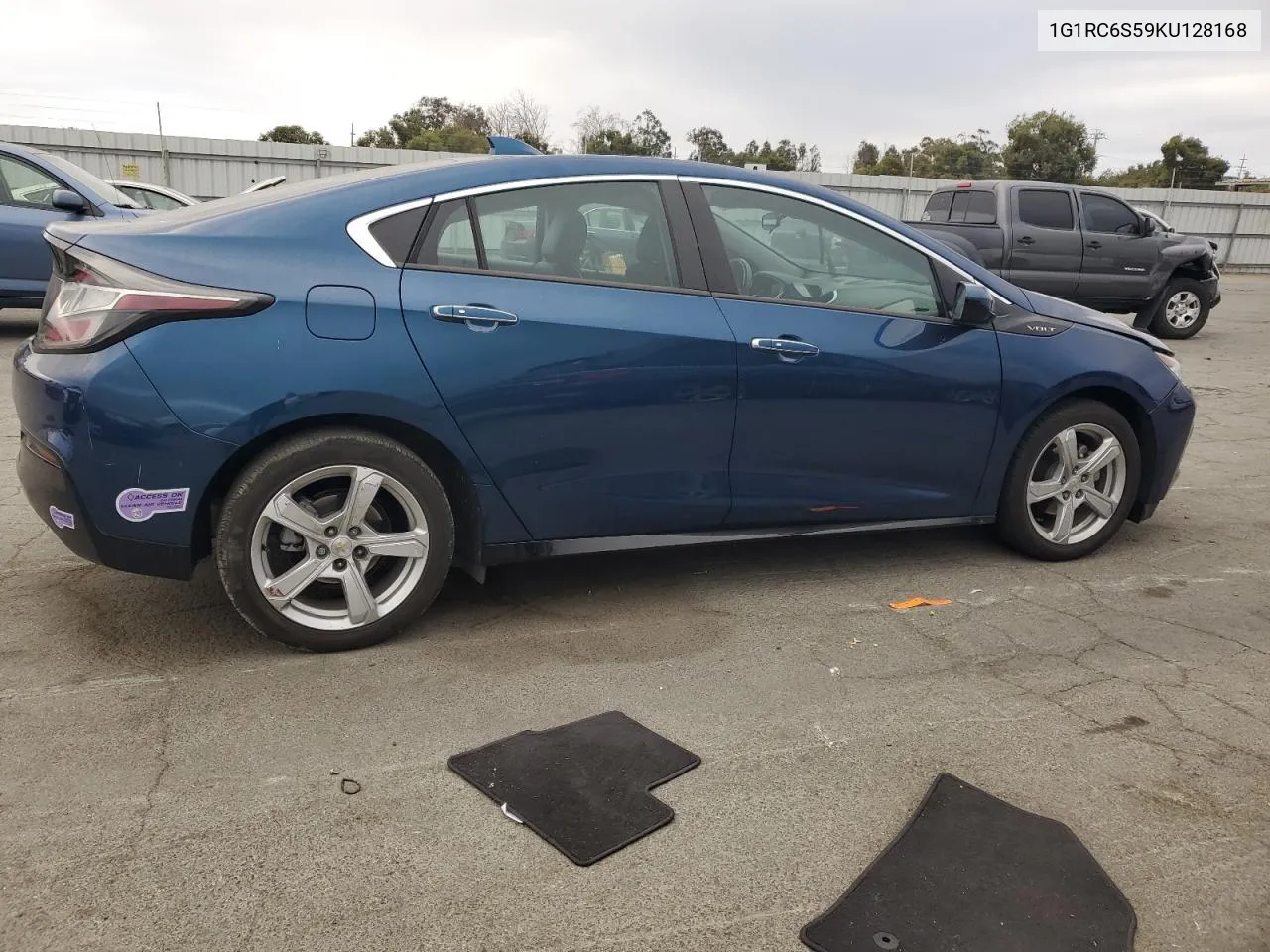 2019 Chevrolet Volt Lt VIN: 1G1RC6S59KU128168 Lot: 71681884