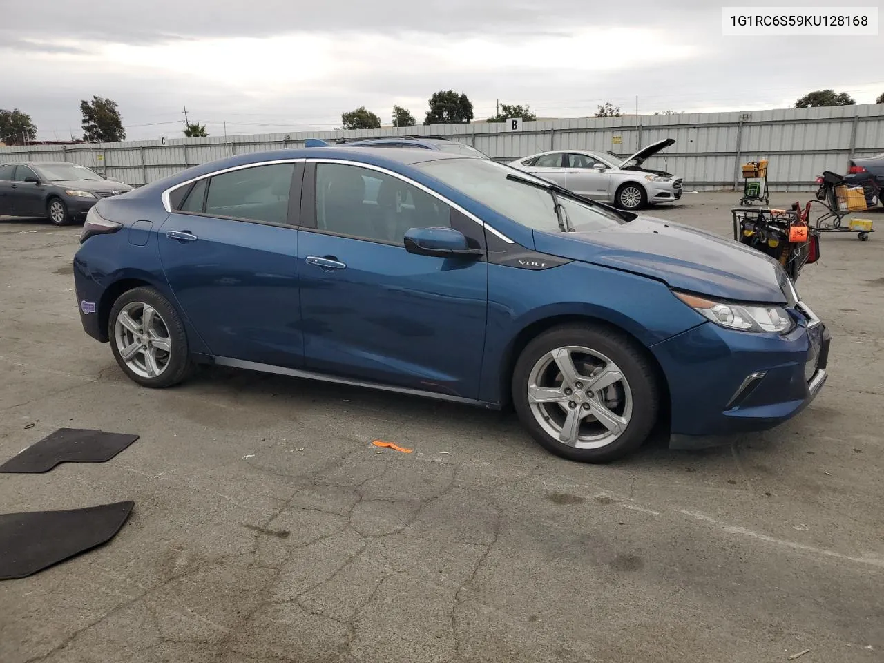 2019 Chevrolet Volt Lt VIN: 1G1RC6S59KU128168 Lot: 71681884