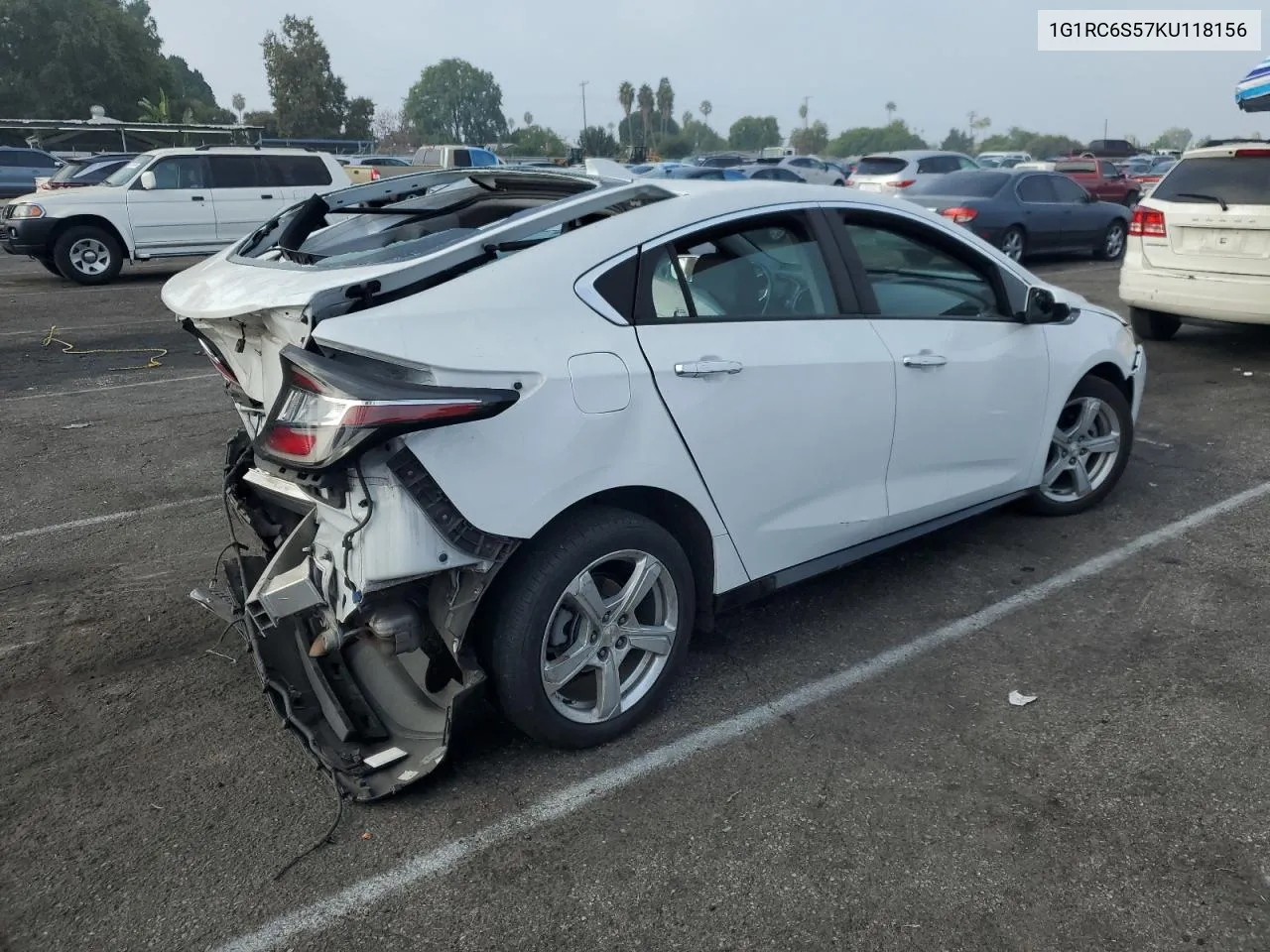 2019 Chevrolet Volt Lt VIN: 1G1RC6S57KU118156 Lot: 72772874