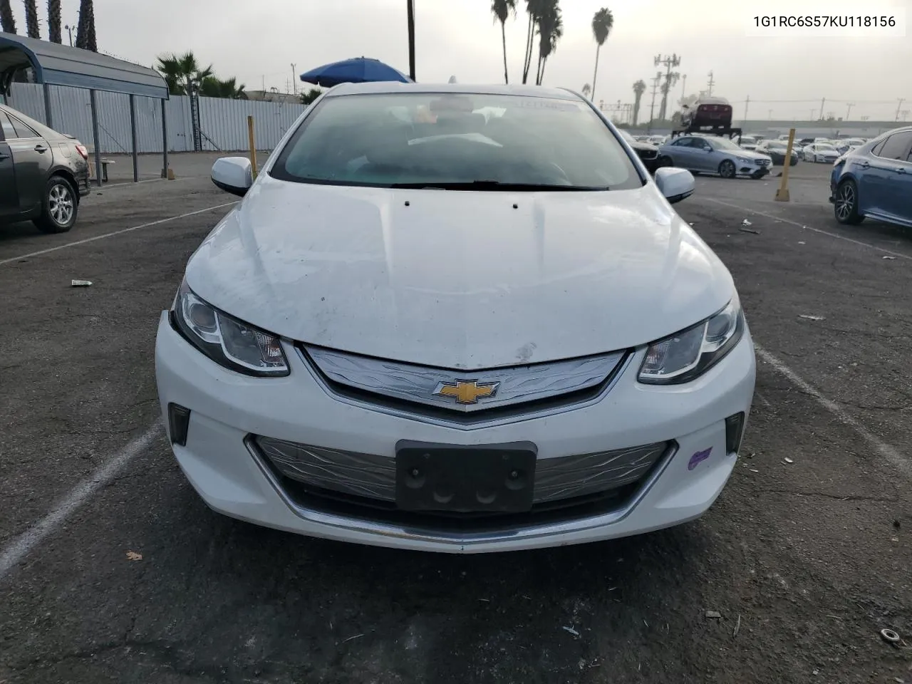 2019 Chevrolet Volt Lt VIN: 1G1RC6S57KU118156 Lot: 72772874