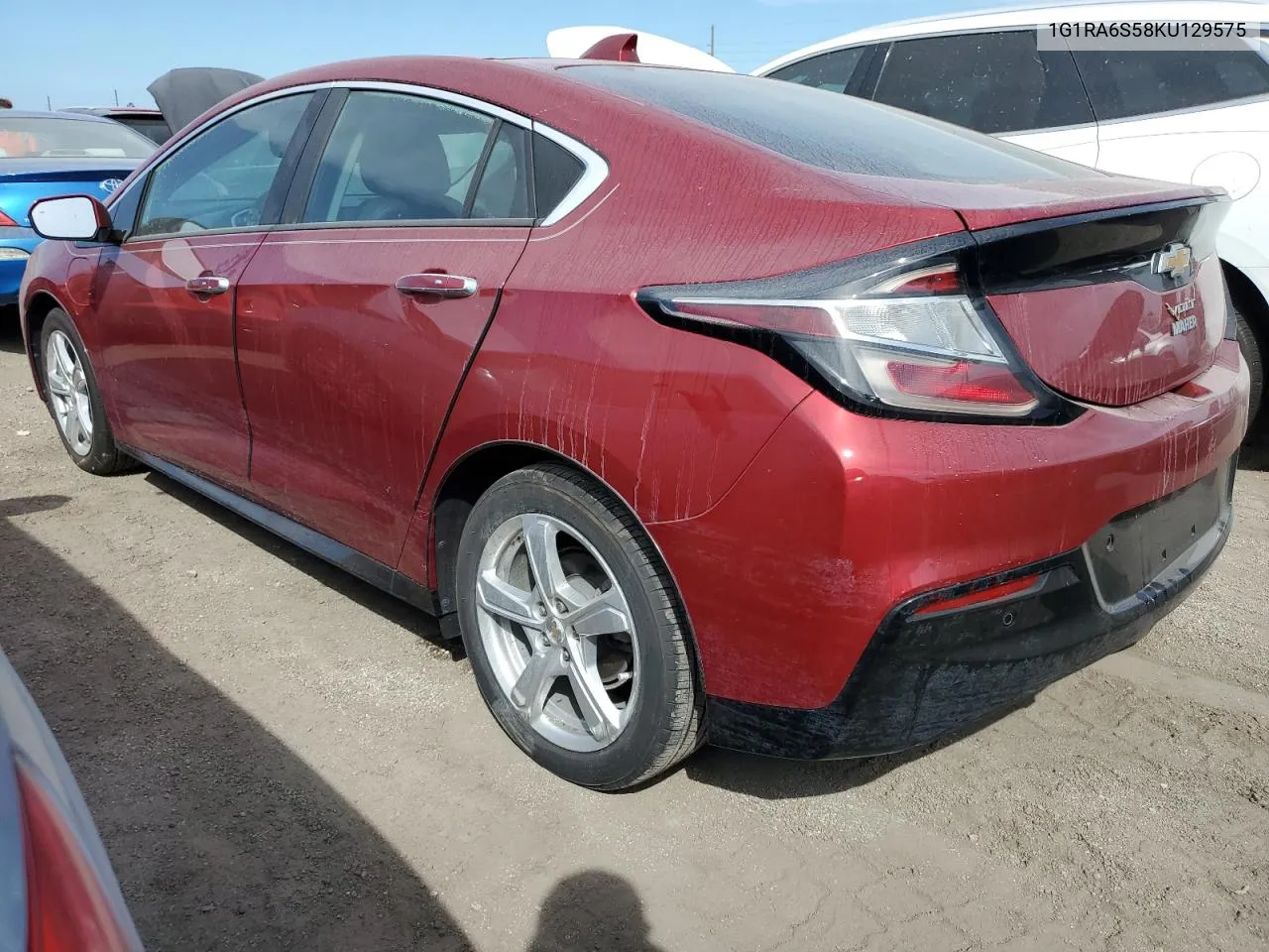 2019 Chevrolet Volt Lt VIN: 1G1RA6S58KU129575 Lot: 74593334