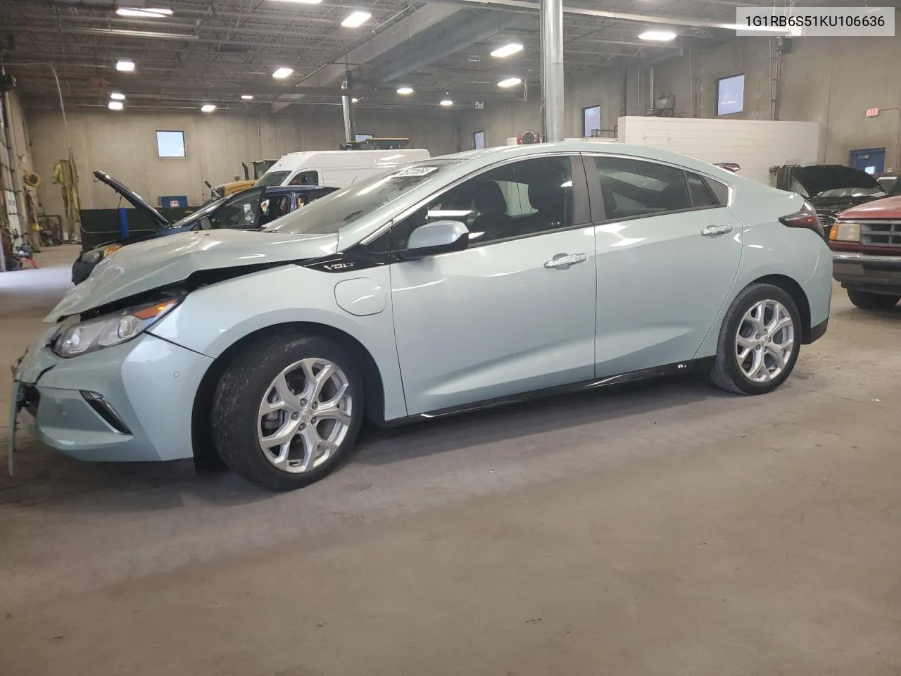 2019 Chevrolet Volt Premier VIN: 1G1RB6S51KU106636 Lot: 75731664