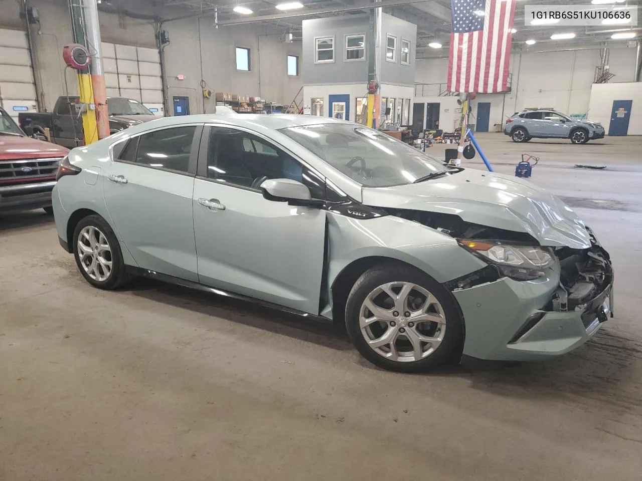 2019 Chevrolet Volt Premier VIN: 1G1RB6S51KU106636 Lot: 75731664