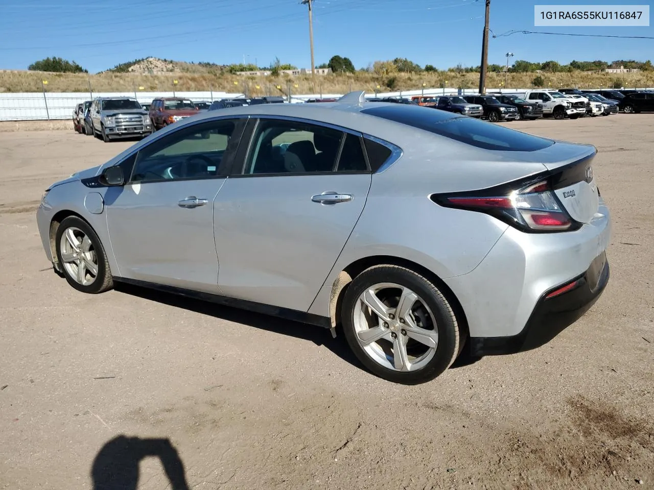 2019 Chevrolet Volt Lt VIN: 1G1RA6S55KU116847 Lot: 77632474