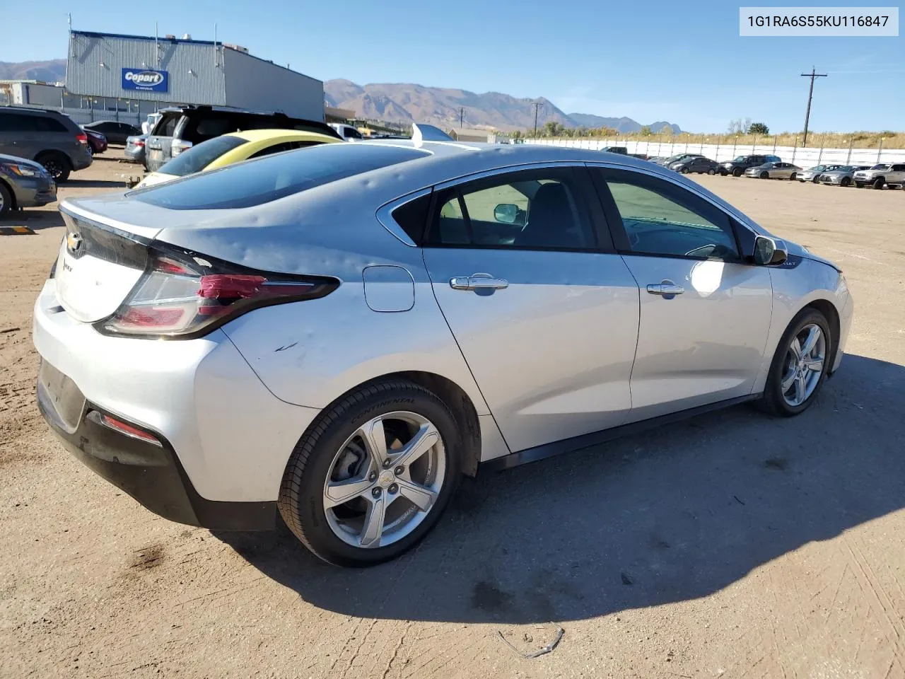 2019 Chevrolet Volt Lt VIN: 1G1RA6S55KU116847 Lot: 77632474