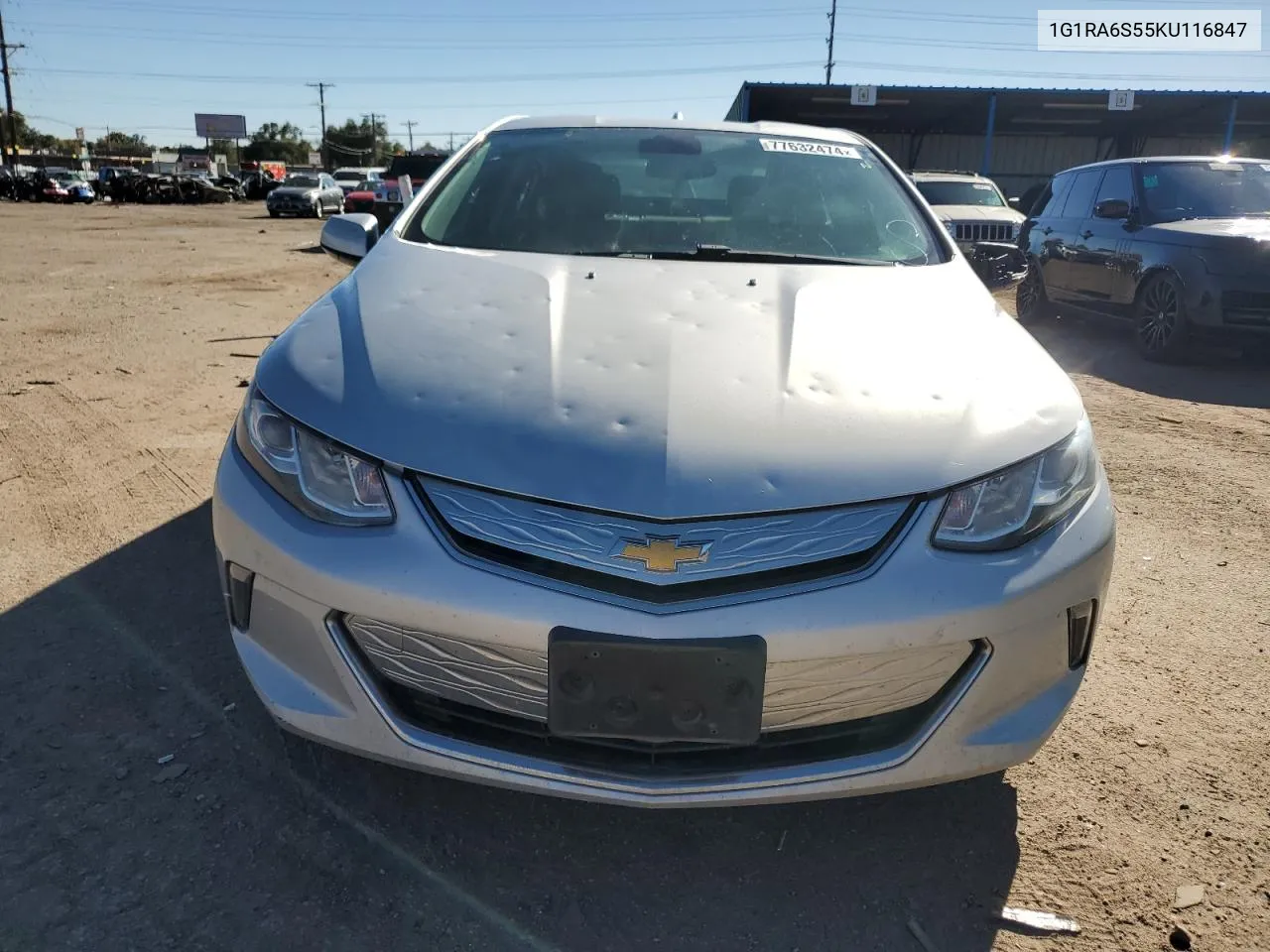 2019 Chevrolet Volt Lt VIN: 1G1RA6S55KU116847 Lot: 77632474