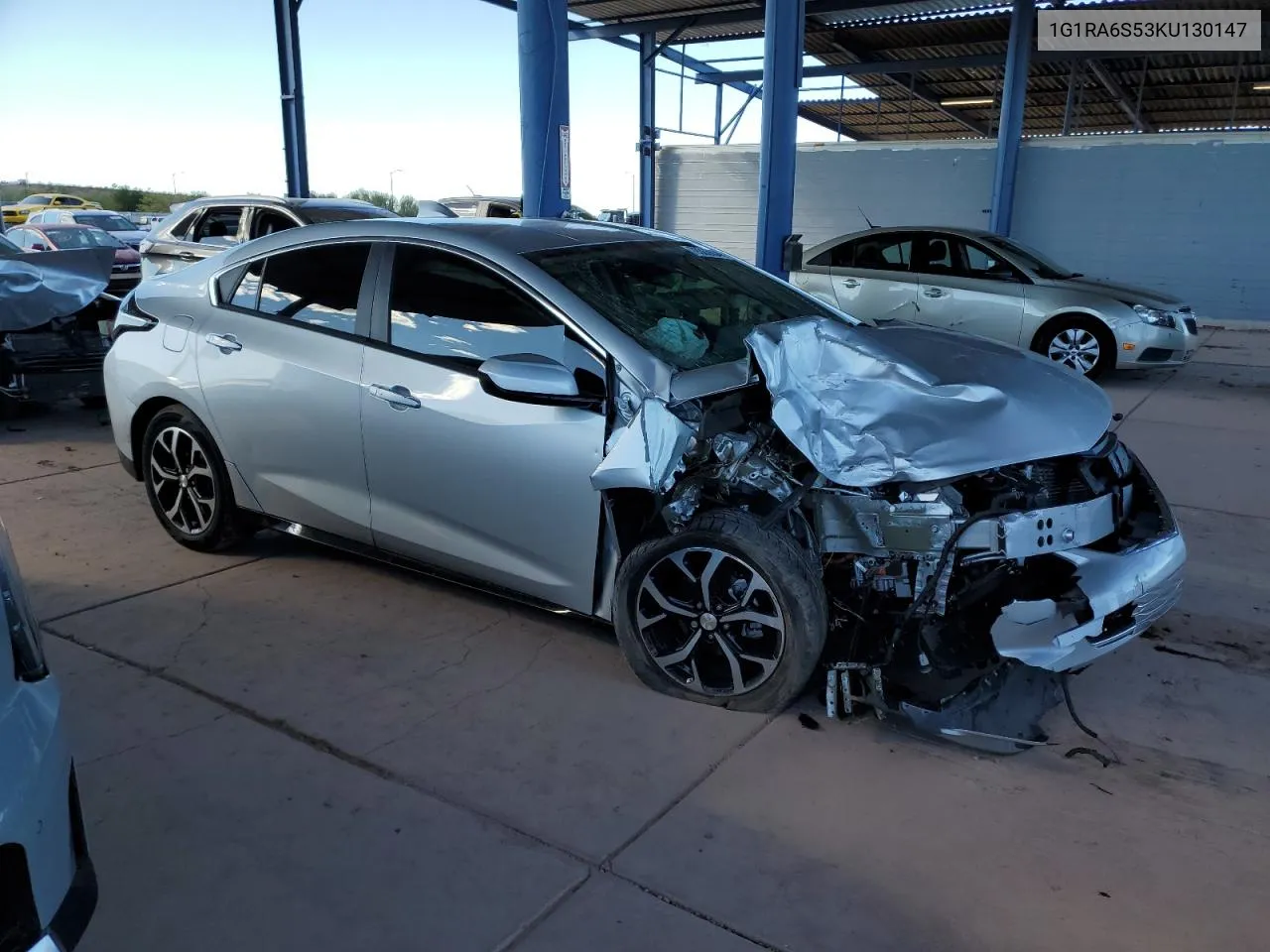 2019 Chevrolet Volt Lt VIN: 1G1RA6S53KU130147 Lot: 79363634