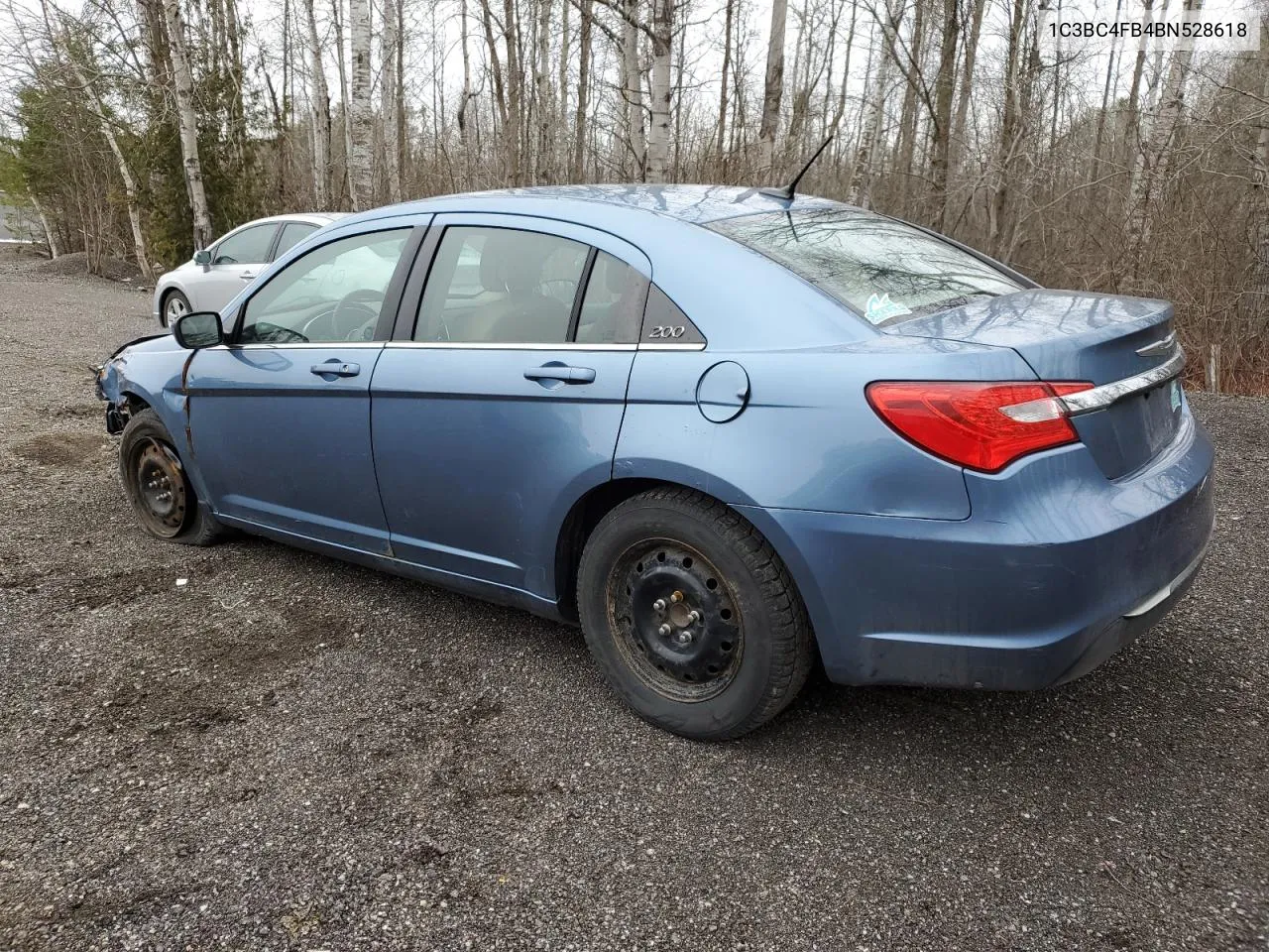 2011 Chrysler 200 Lx VIN: 1C3BC4FB4BN528618 Lot: 48124104