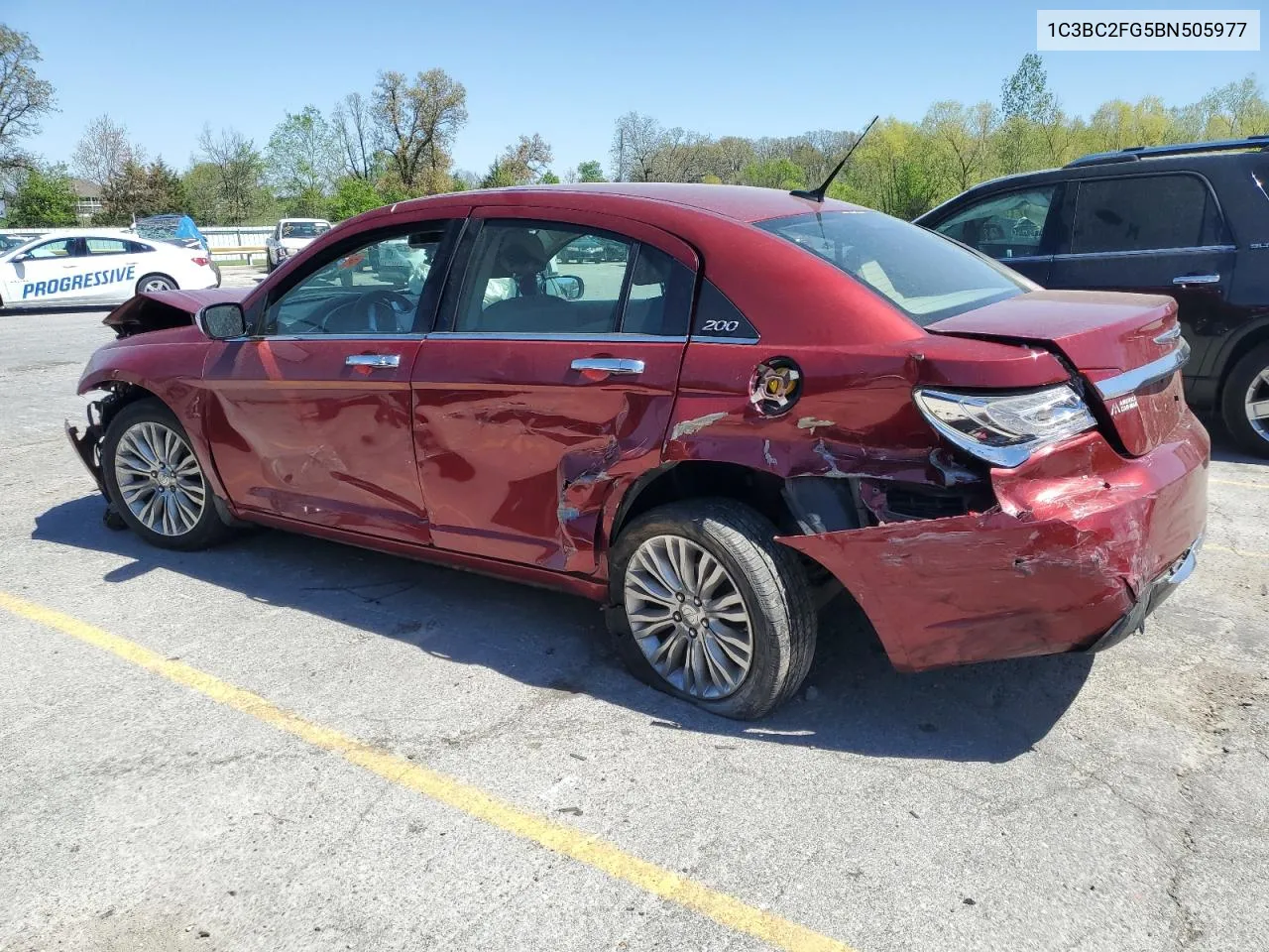 1C3BC2FG5BN505977 2011 Chrysler 200 Limited