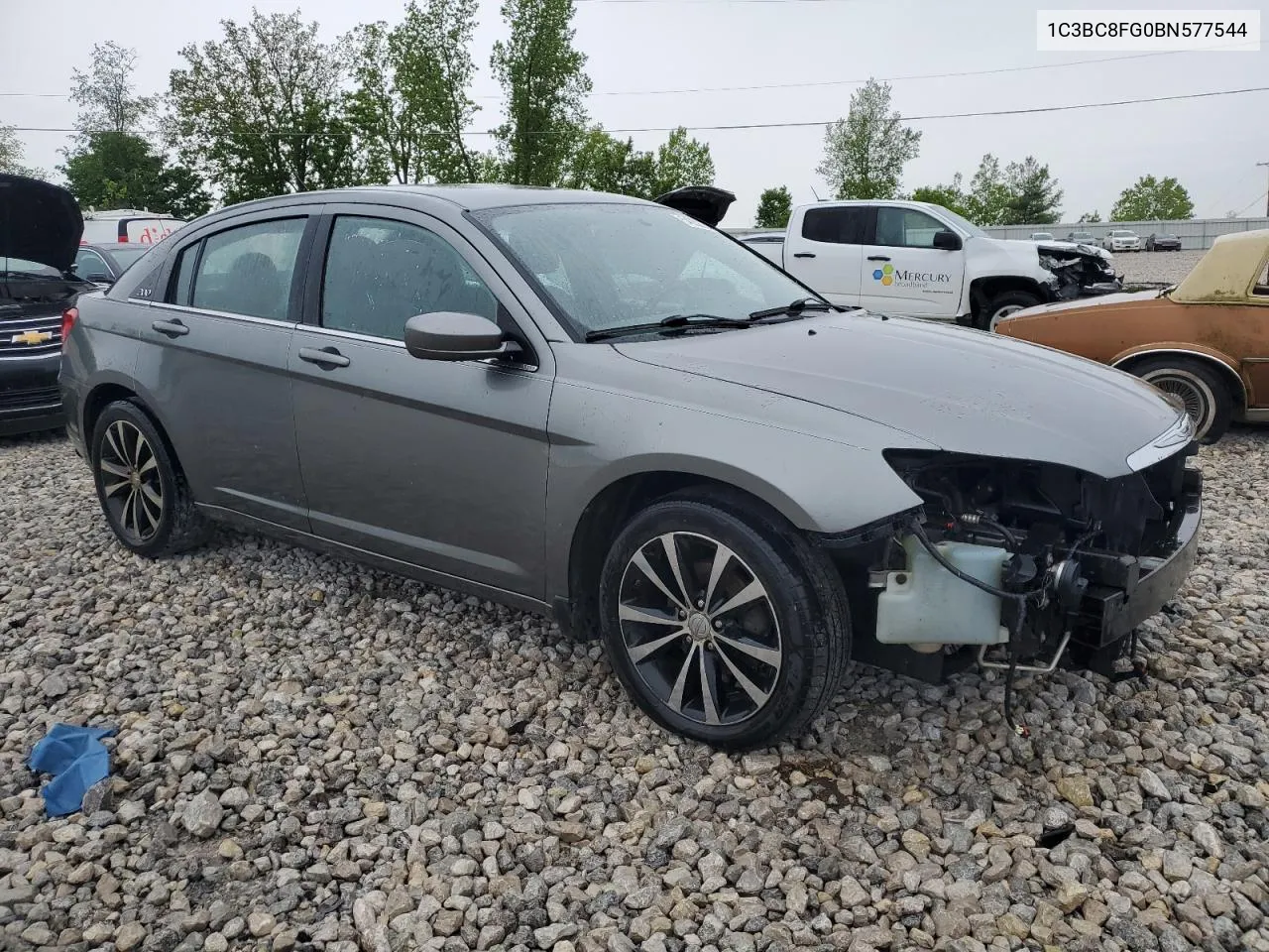 2011 Chrysler 200 S VIN: 1C3BC8FG0BN577544 Lot: 54262554