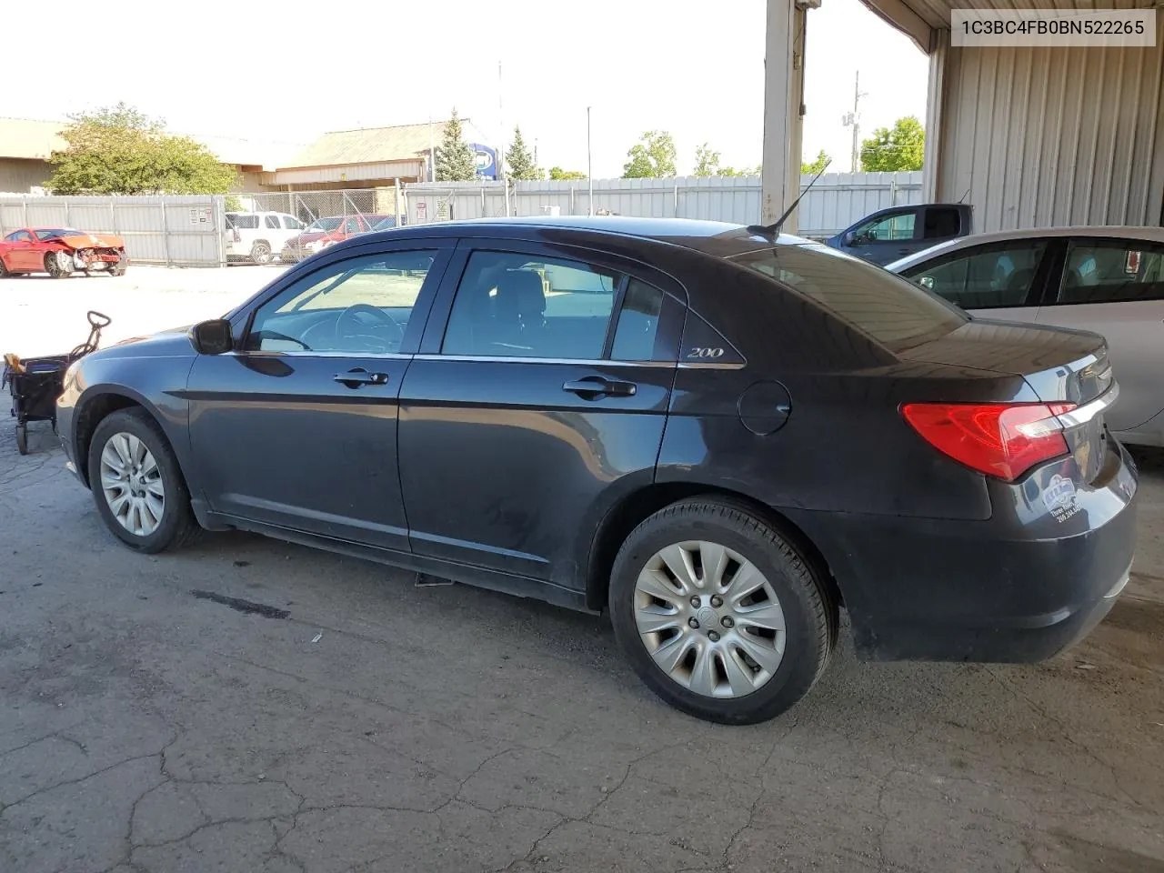 2011 Chrysler 200 Lx VIN: 1C3BC4FB0BN522265 Lot: 57250354