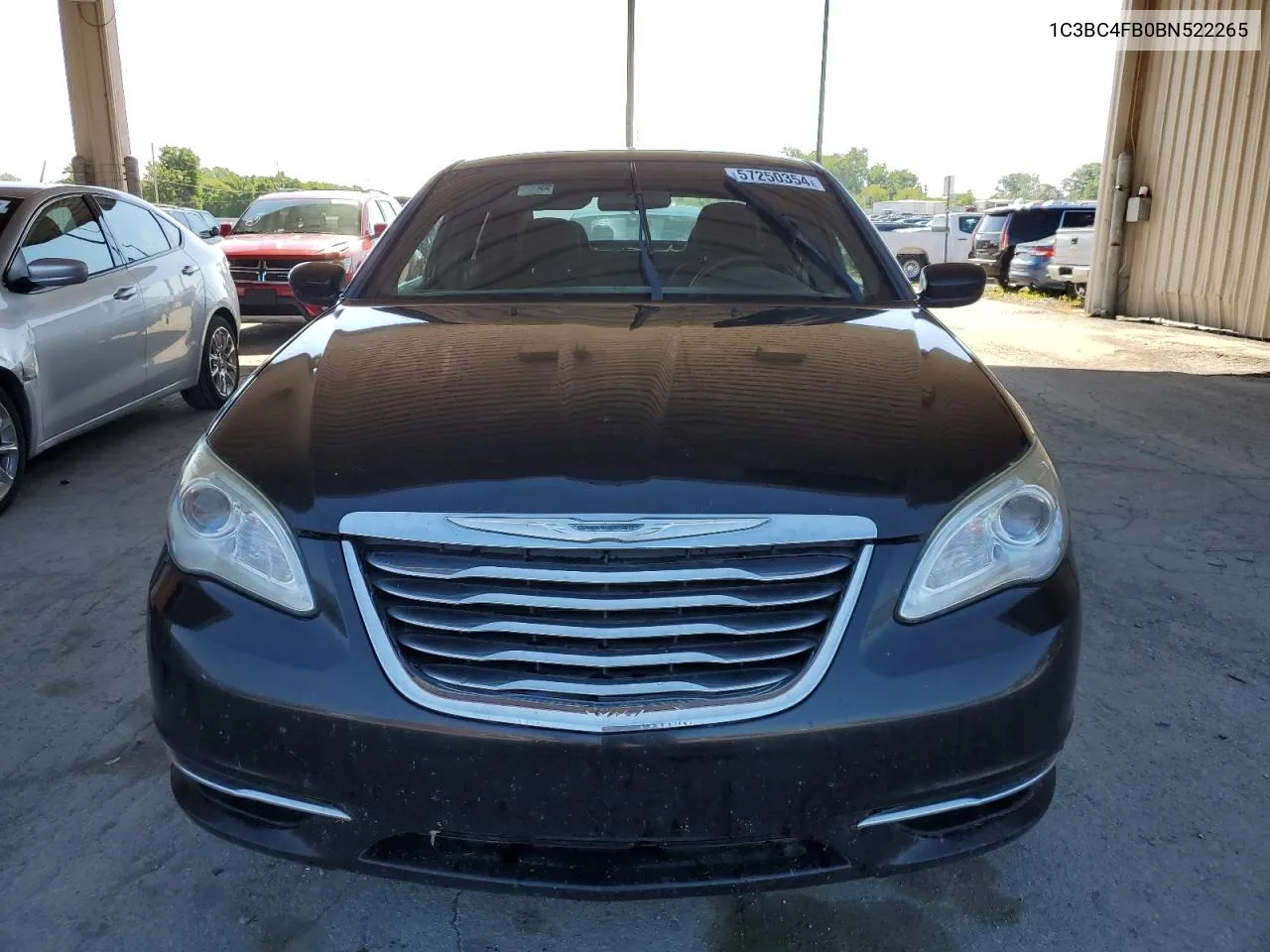 2011 Chrysler 200 Lx VIN: 1C3BC4FB0BN522265 Lot: 57250354