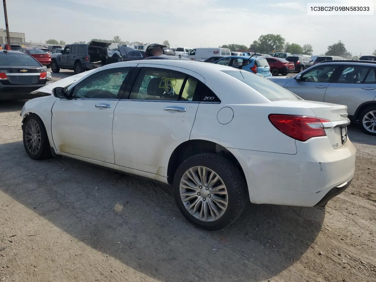 2011 Chrysler 200 Limited VIN: 1C3BC2FG9BN583033 Lot: 59585524