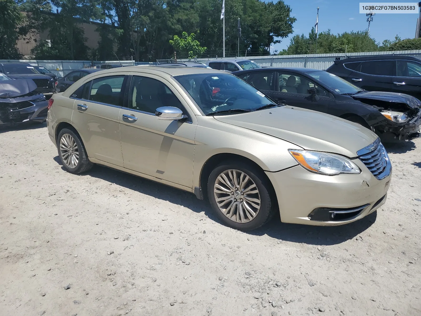 2011 Chrysler 200 Limited VIN: 1C3BC2FG7BN503583 Lot: 61689294