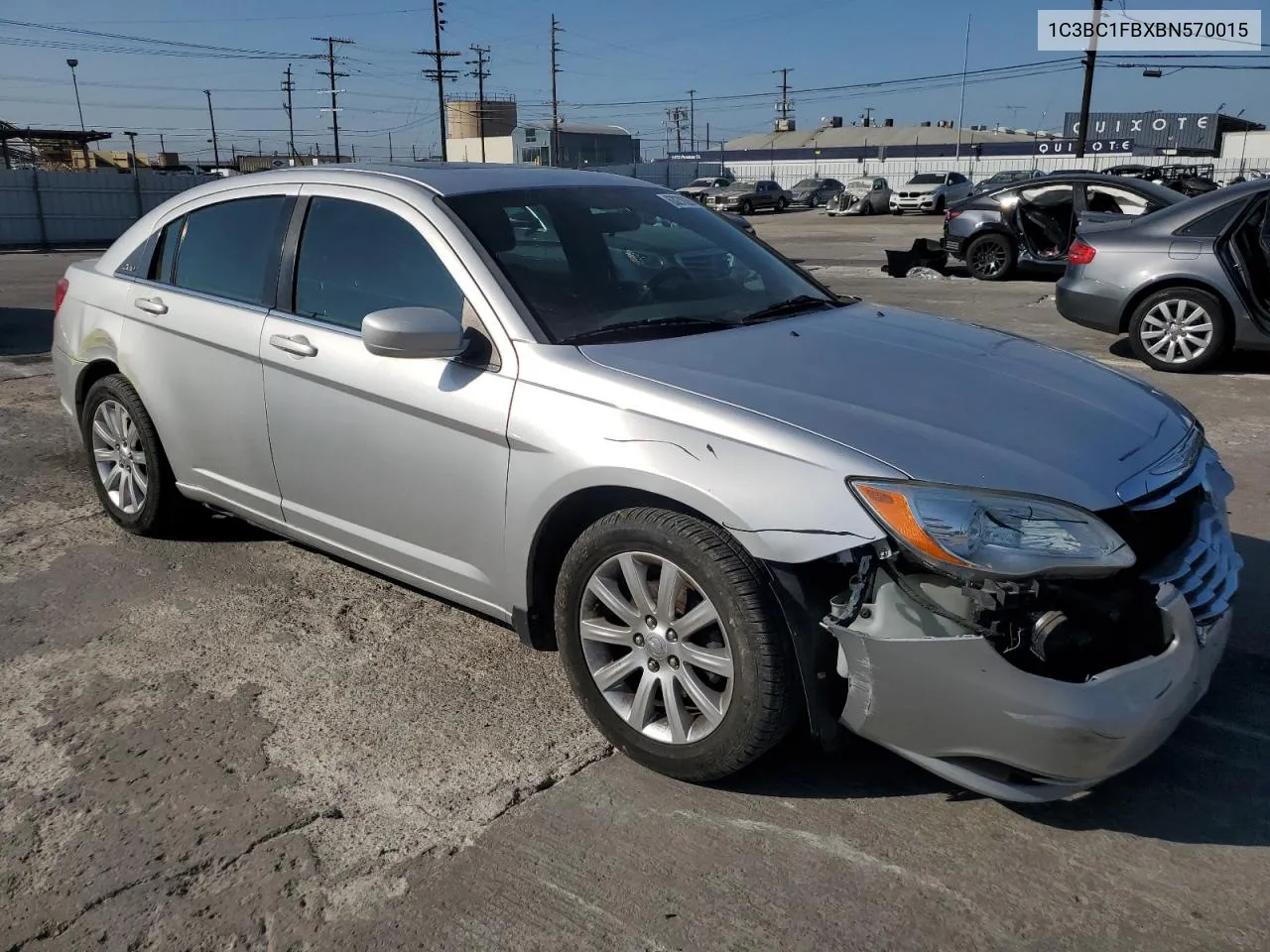 2011 Chrysler 200 Touring VIN: 1C3BC1FBXBN570015 Lot: 63278264