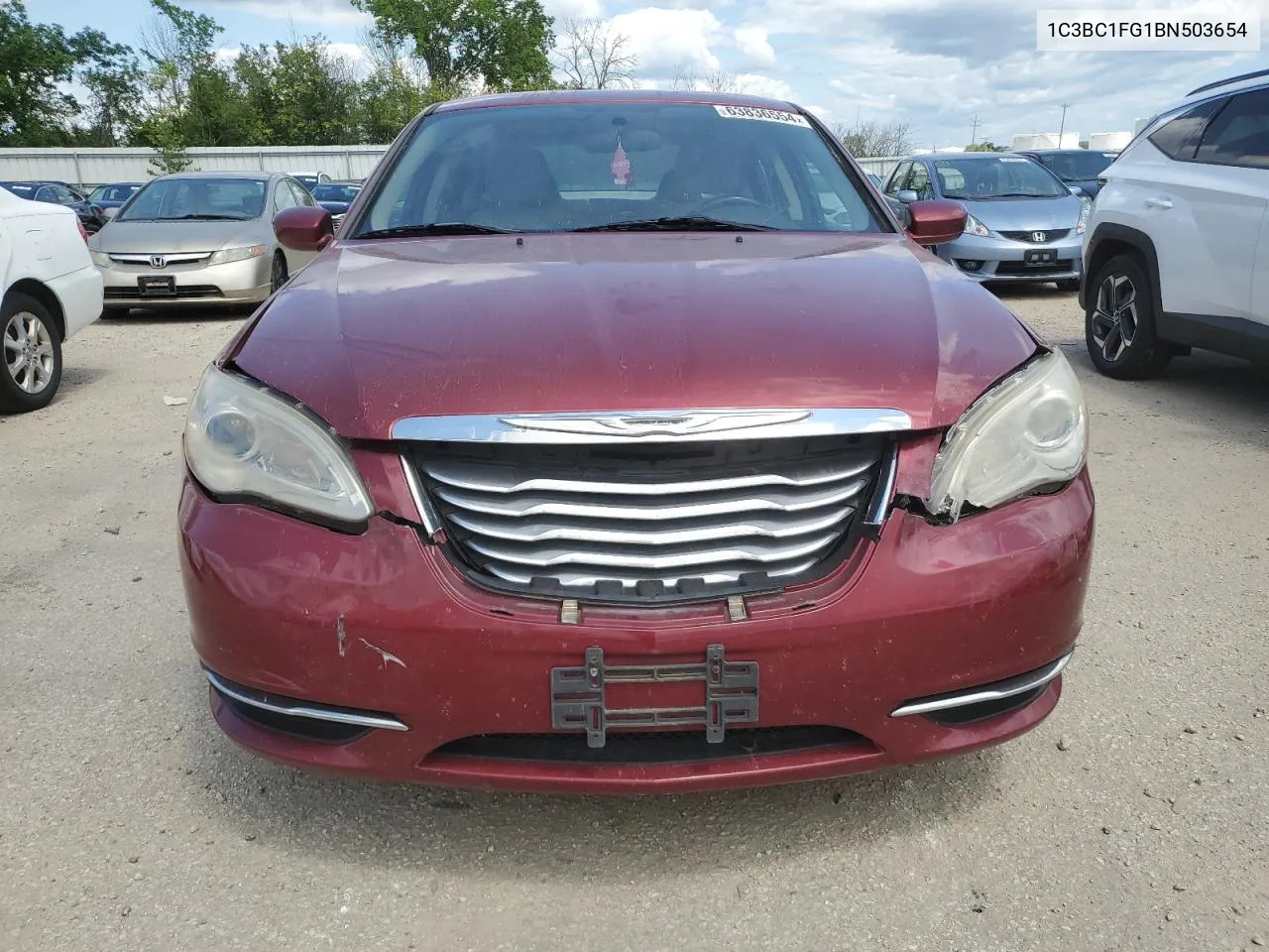 1C3BC1FG1BN503654 2011 Chrysler 200 Touring