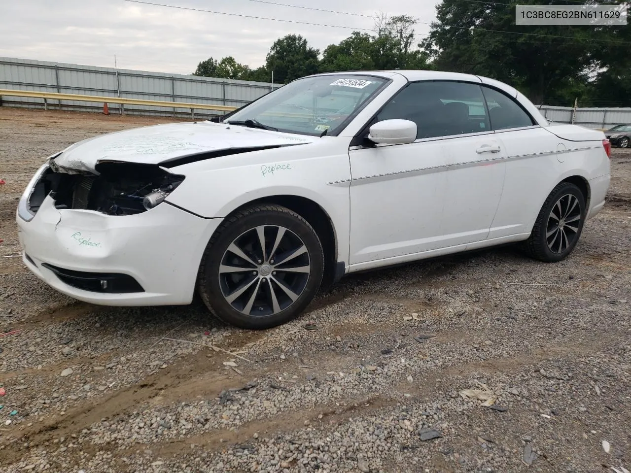 2011 Chrysler 200 S VIN: 1C3BC8EG2BN611629 Lot: 64751534