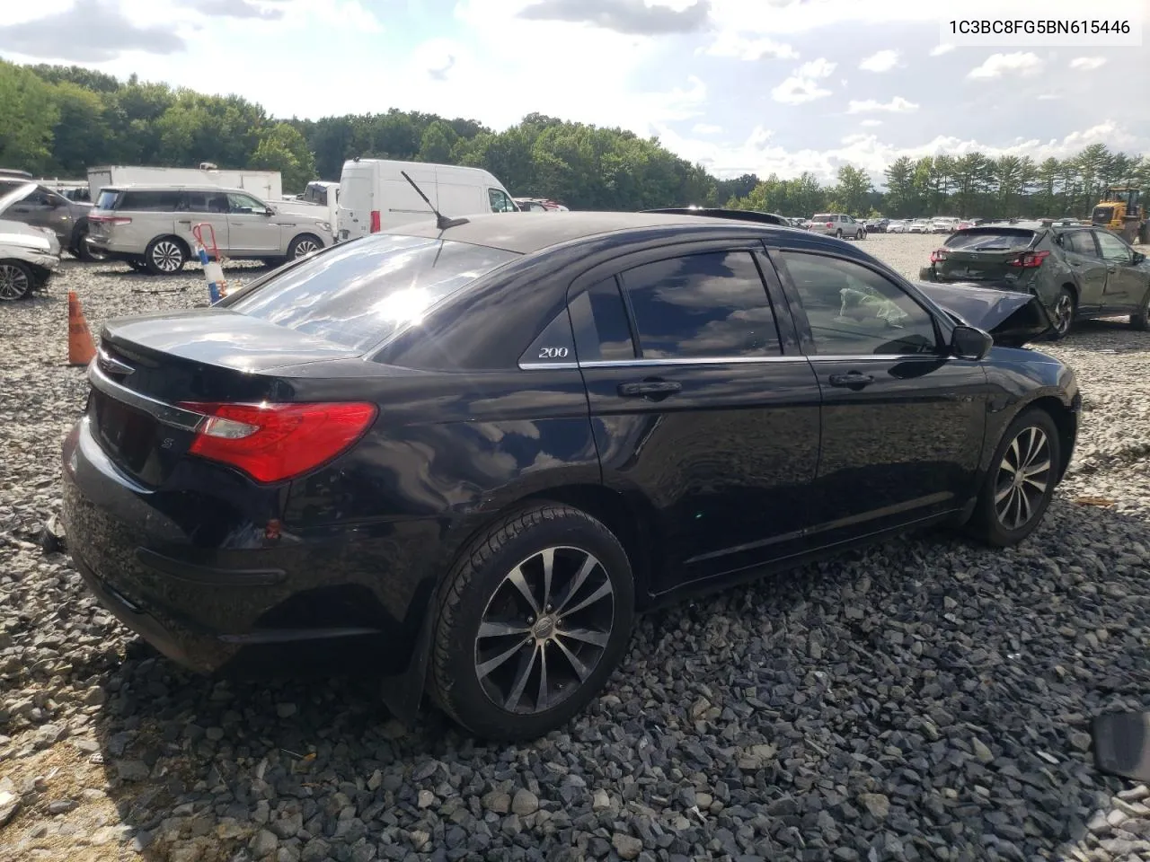 2011 Chrysler 200 S VIN: 1C3BC8FG5BN615446 Lot: 66719454