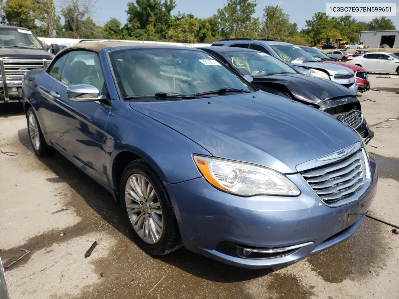 2011 Chrysler 200 Limited VIN: 1C3BC7EG7BN599651 Lot: 68056914