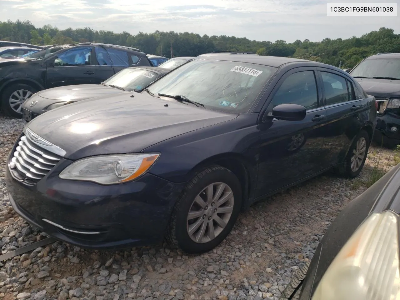 2011 Chrysler 200 Touring VIN: 1C3BC1FG9BN601038 Lot: 68801114