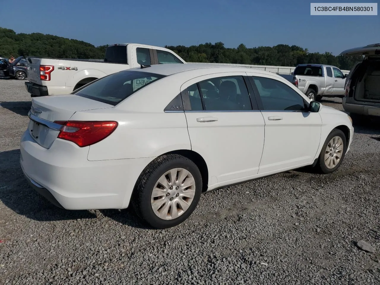 2011 Chrysler 200 Lx VIN: 1C3BC4FB4BN580301 Lot: 69010664