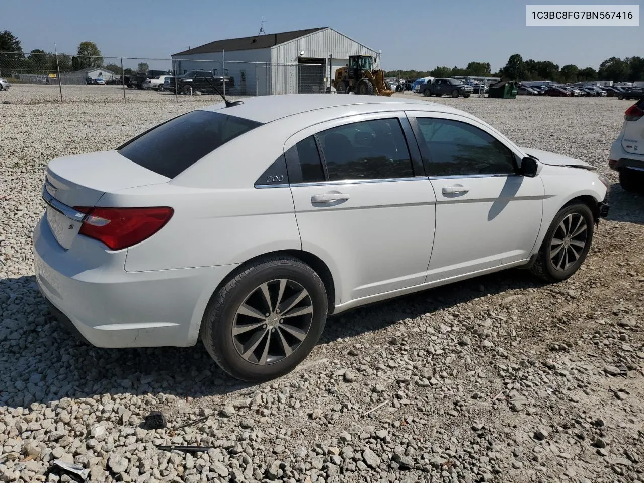 2011 Chrysler 200 S VIN: 1C3BC8FG7BN567416 Lot: 71767624