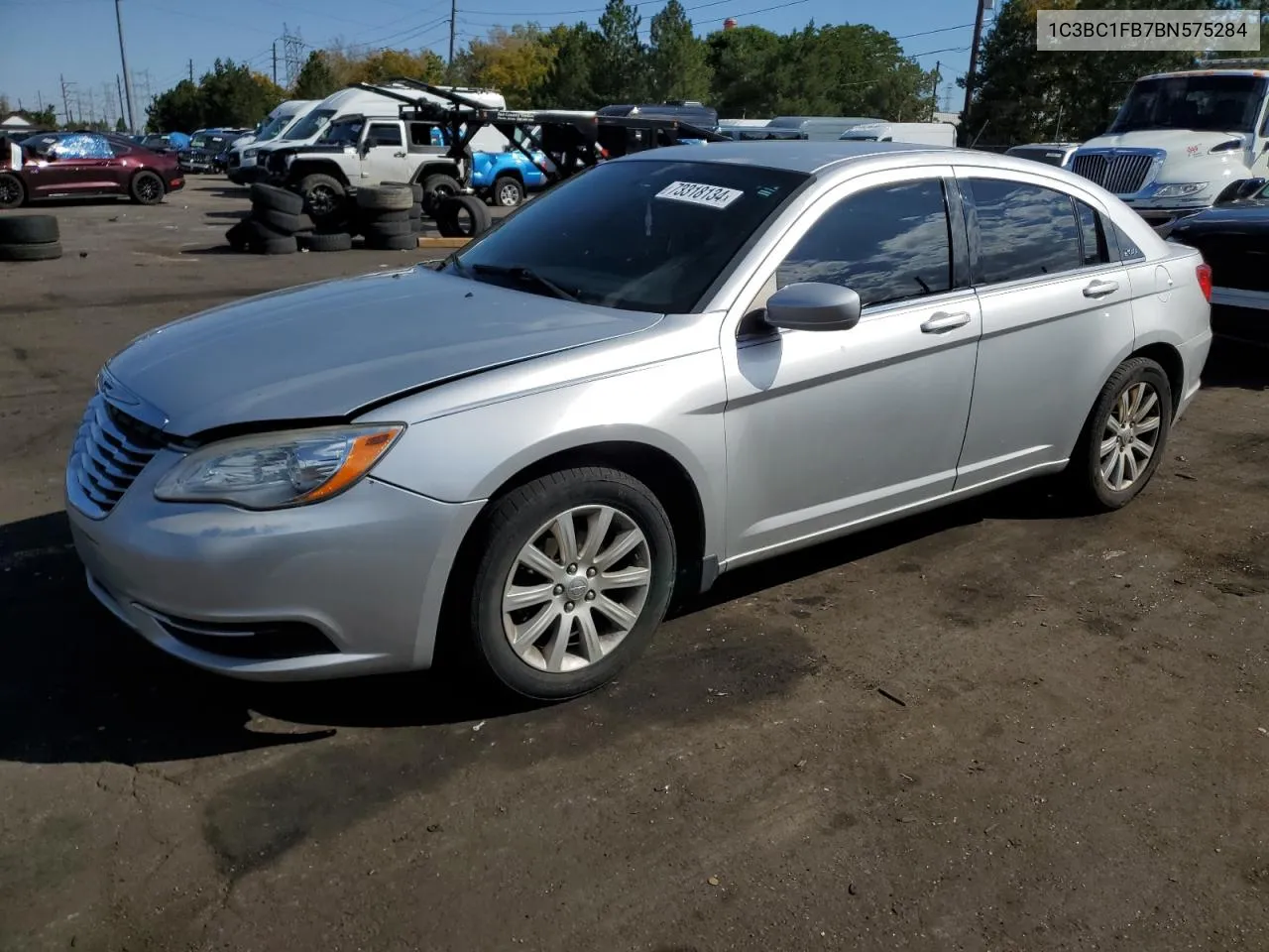 2011 Chrysler 200 Touring VIN: 1C3BC1FB7BN575284 Lot: 73318134