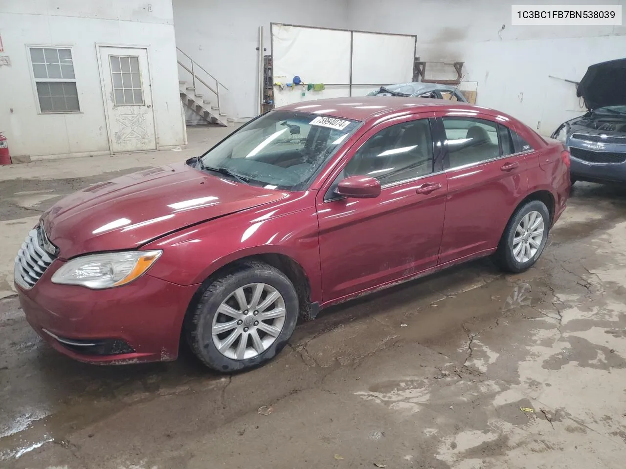 1C3BC1FB7BN538039 2011 Chrysler 200 Touring