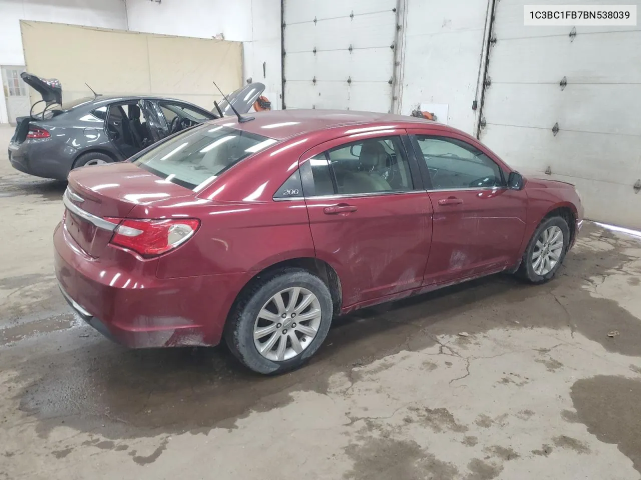 2011 Chrysler 200 Touring VIN: 1C3BC1FB7BN538039 Lot: 75994074