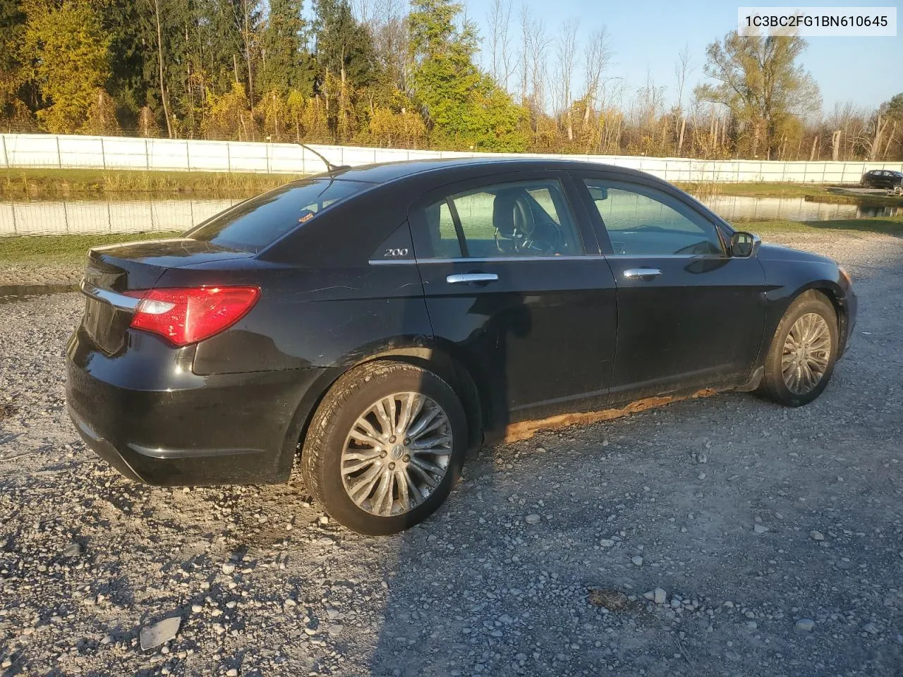 2011 Chrysler 200 Limited VIN: 1C3BC2FG1BN610645 Lot: 76426194