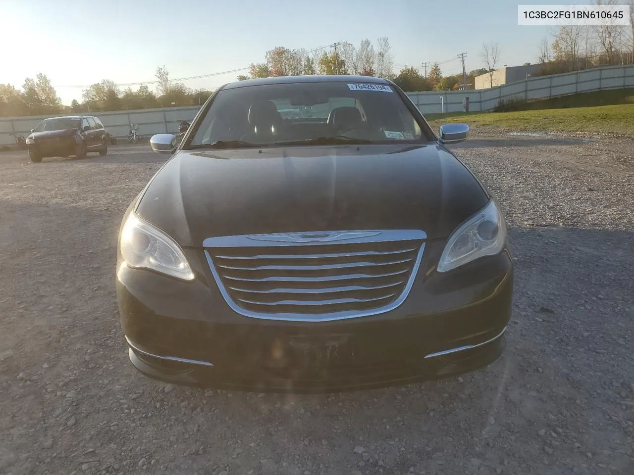 2011 Chrysler 200 Limited VIN: 1C3BC2FG1BN610645 Lot: 76426194