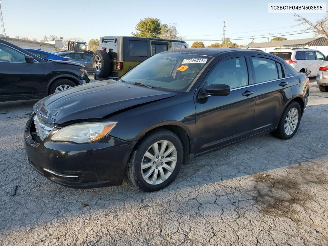 2011 Chrysler 200 Touring VIN: 1C3BC1FG4BN503695 Lot: 77246314