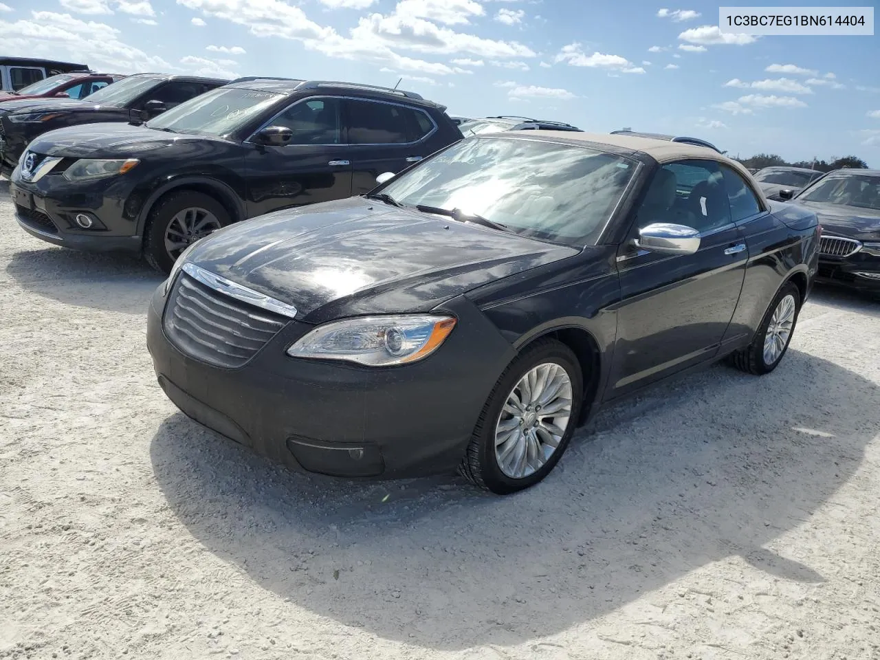 2011 Chrysler 200 Limited VIN: 1C3BC7EG1BN614404 Lot: 77311274