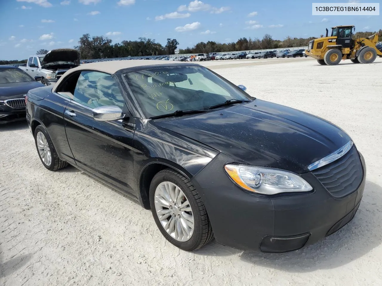 2011 Chrysler 200 Limited VIN: 1C3BC7EG1BN614404 Lot: 77311274