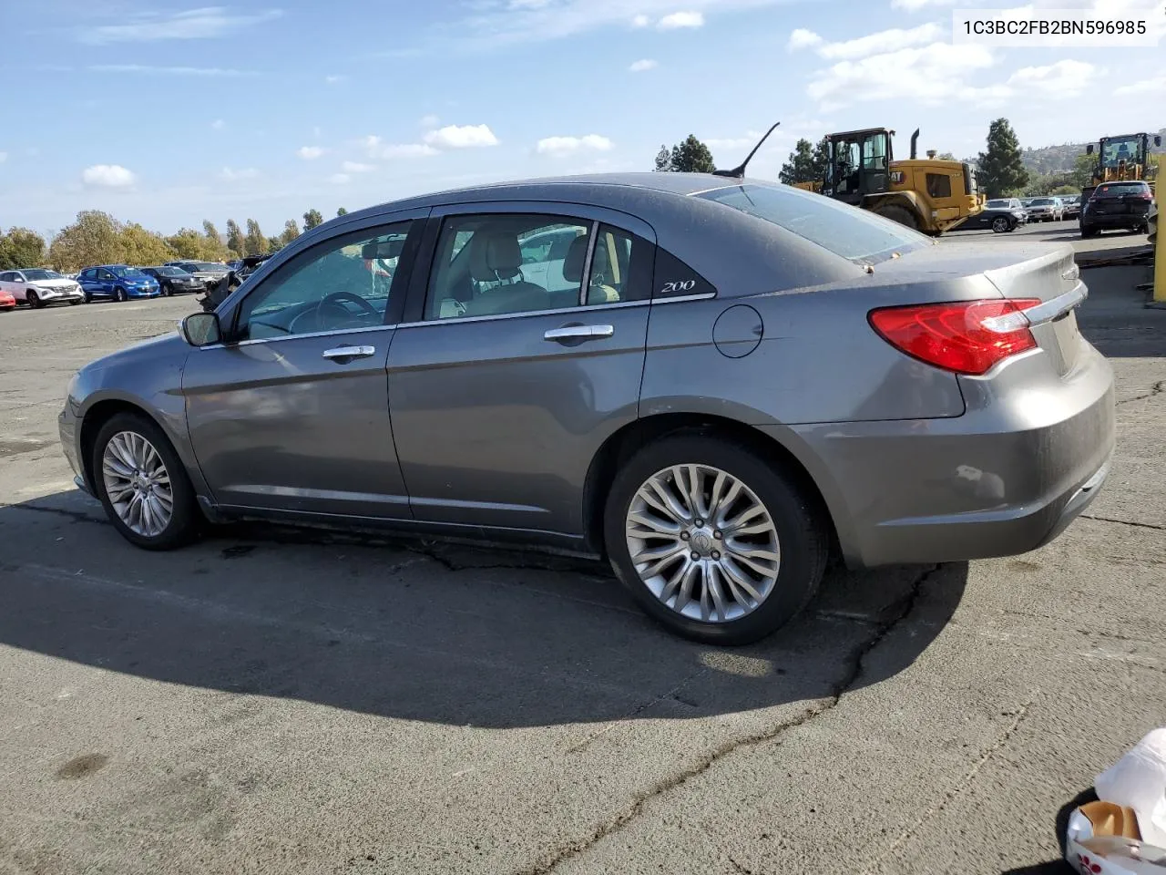 2011 Chrysler 200 Limited VIN: 1C3BC2FB2BN596985 Lot: 78871304