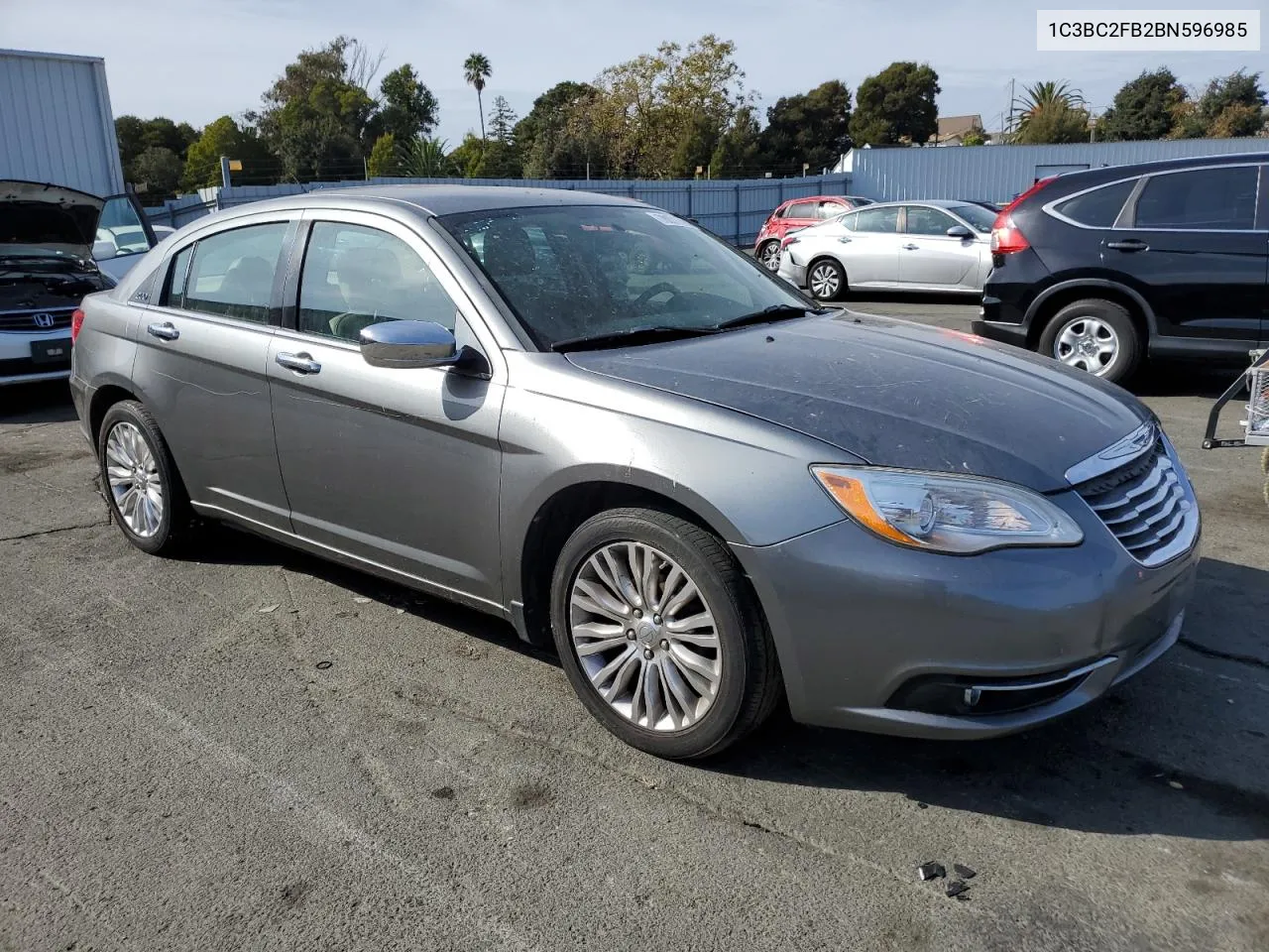 2011 Chrysler 200 Limited VIN: 1C3BC2FB2BN596985 Lot: 78871304