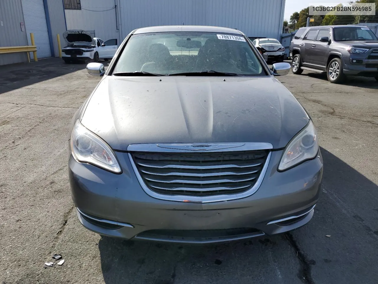 2011 Chrysler 200 Limited VIN: 1C3BC2FB2BN596985 Lot: 78871304