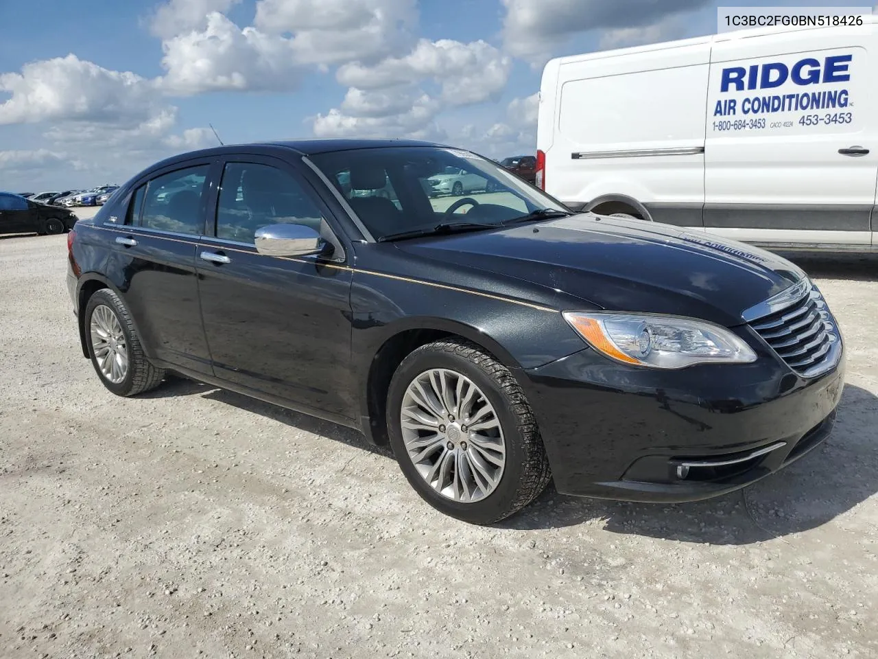 2011 Chrysler 200 Limited VIN: 1C3BC2FG0BN518426 Lot: 79654294