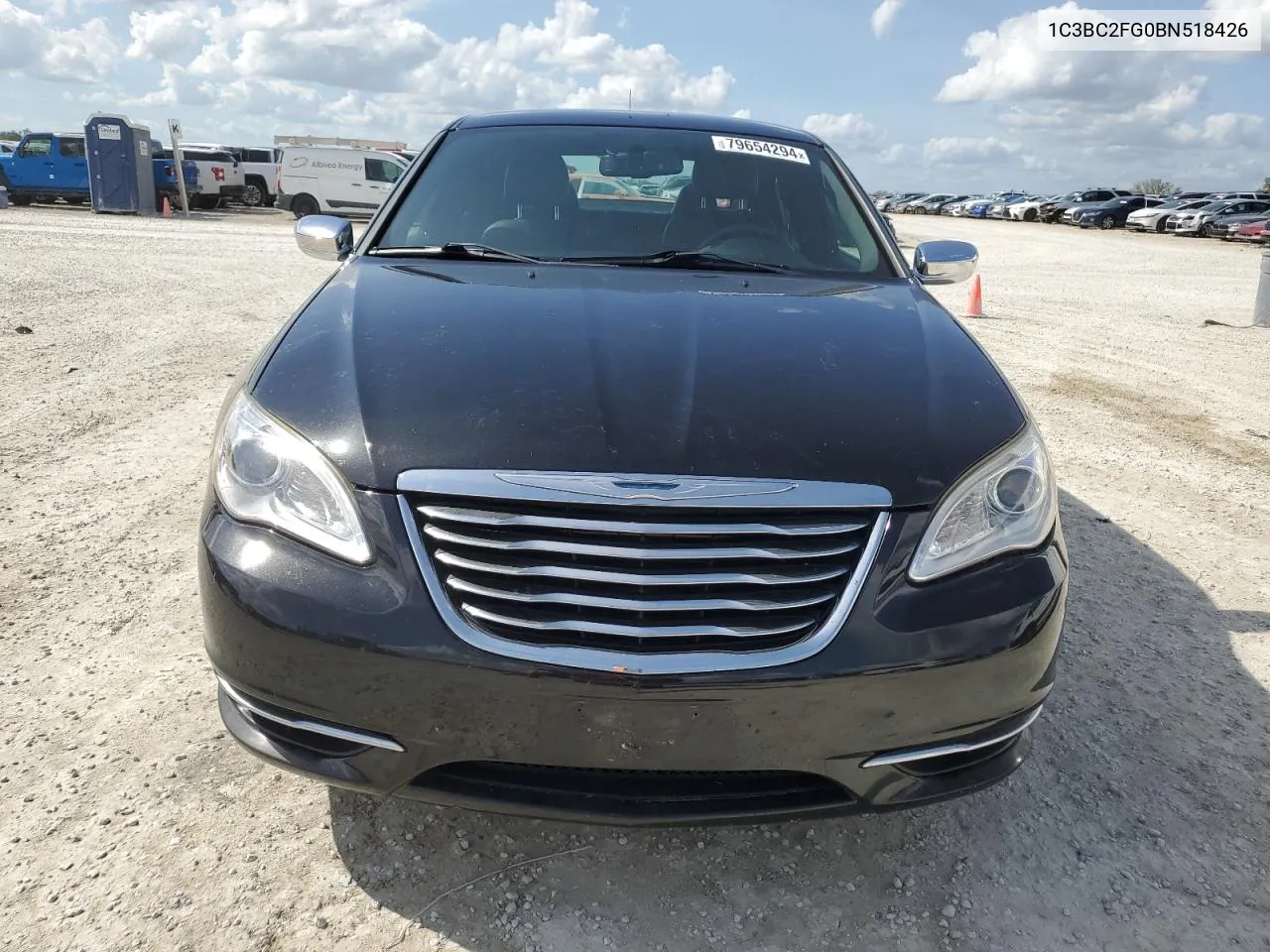 2011 Chrysler 200 Limited VIN: 1C3BC2FG0BN518426 Lot: 79654294